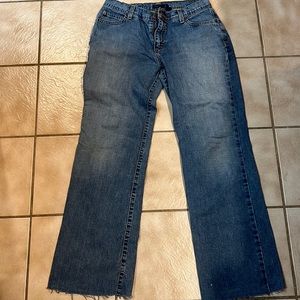 Women’s 6 J Crew jeans cut off bottoms vintage style